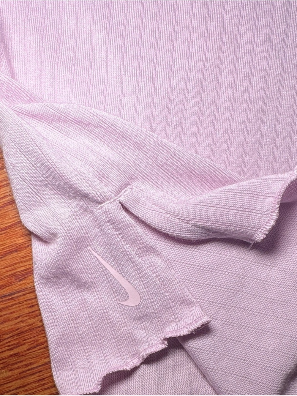 NWT Nike Lilac Ribbed Double-Strap Cami - Picture 6 of 8